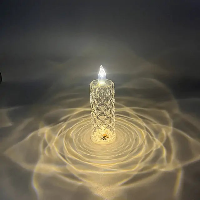 LED Crystal bordlampe